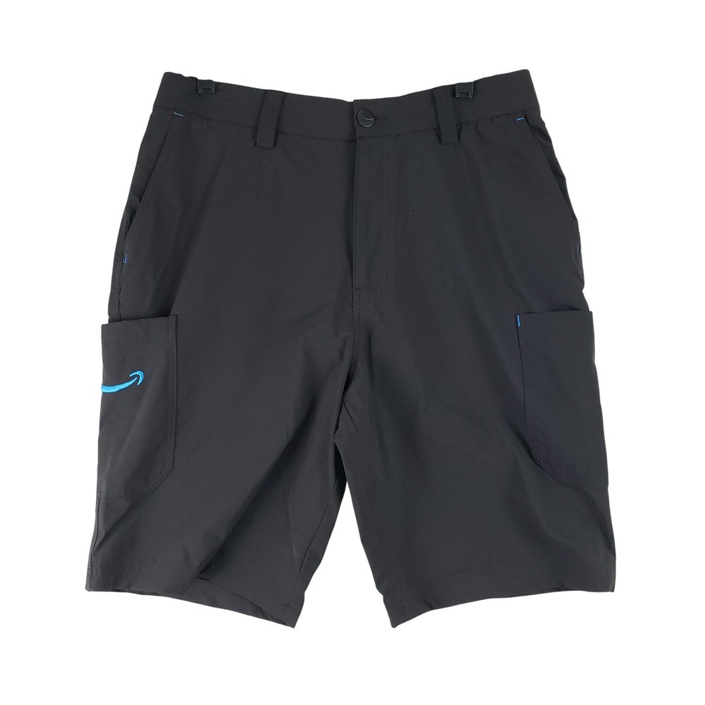 Amazon Luly Yang Cargo Shorts Mens M Black Gorpcore Workwear Utility